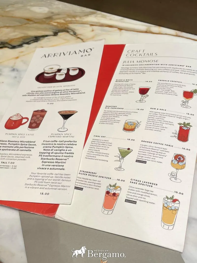 Ceny kawy Starbucks 2026