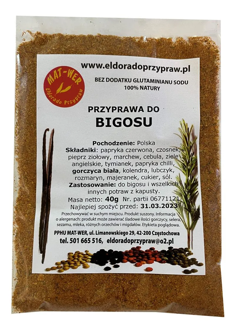 Mniej oczywiste przyprawy do bigosu