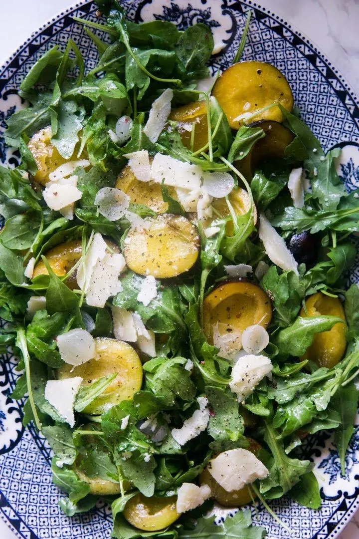 Sałatka do schabu ze śliwką