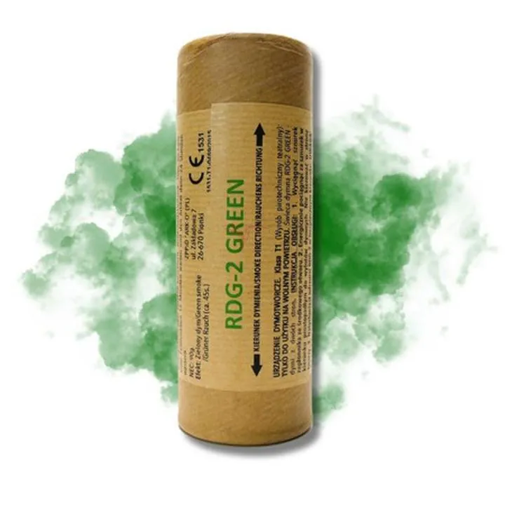 Świece dymne z mąki