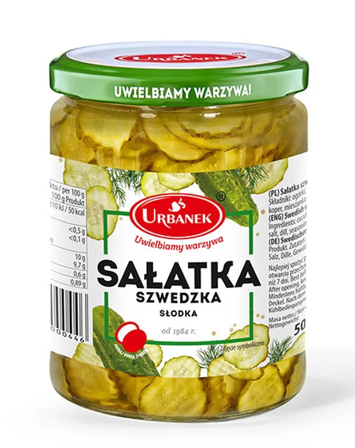 Wybór ogórków a smak sałatki