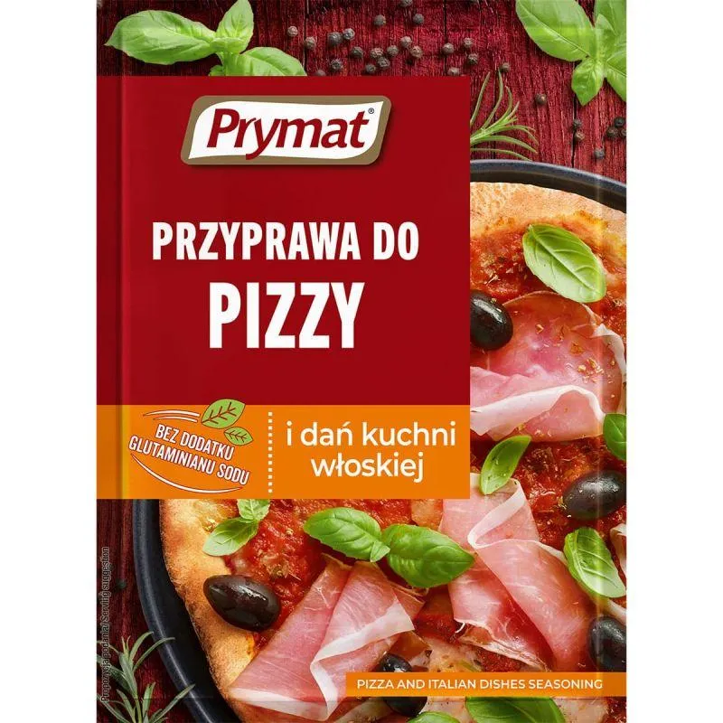 Zioła do pizzy z pieczarkami